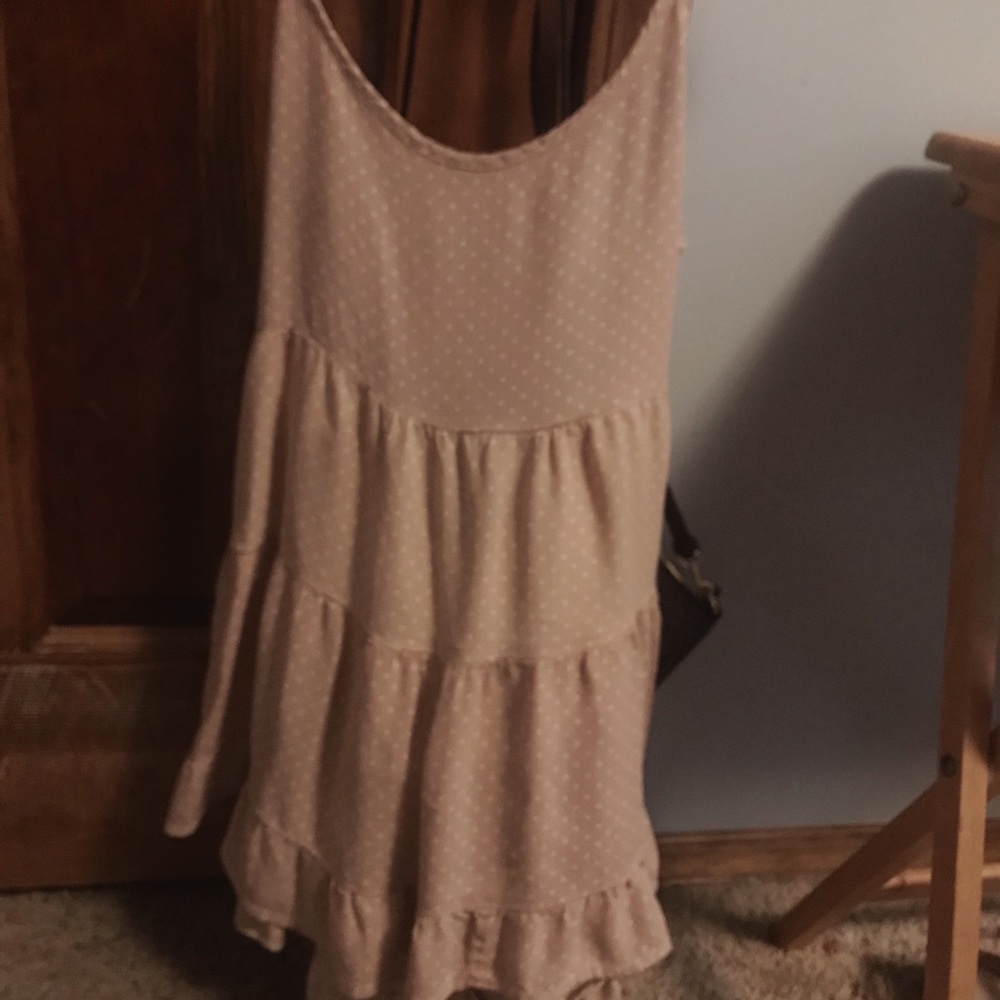 Brandy Melville Pink Jada dot dress🧸
